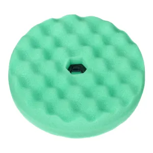 3M 50874 Perfect It Foam Waffle Compounding Pad Green 216mm Quick Connect