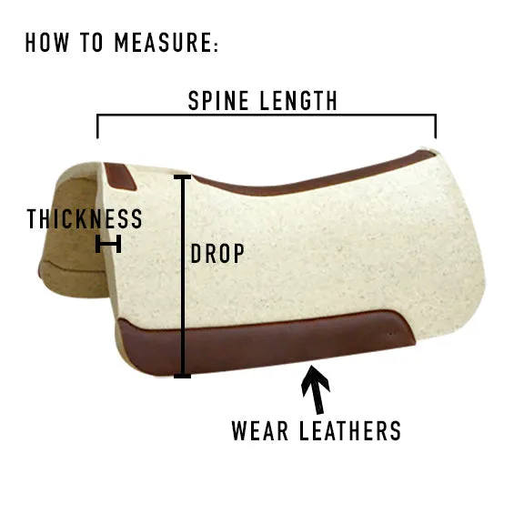 5 Star The Performer Saddle Pad - 1" - 32" x 32"