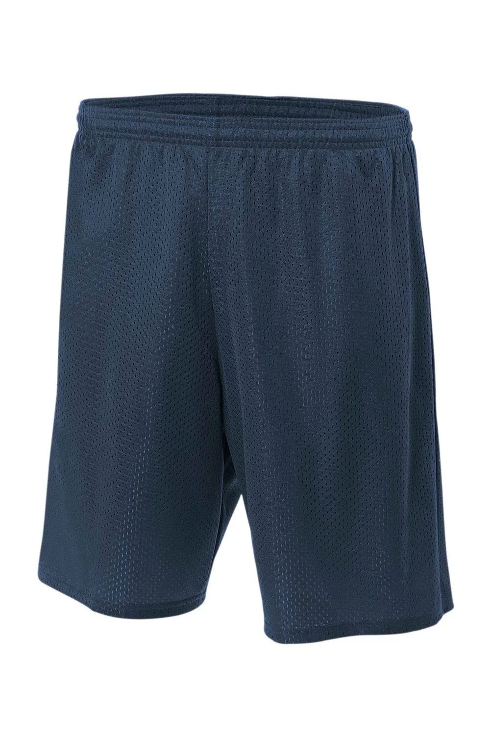 A4 Youth Moisture Wicking Mesh Shorts - Navy Blue