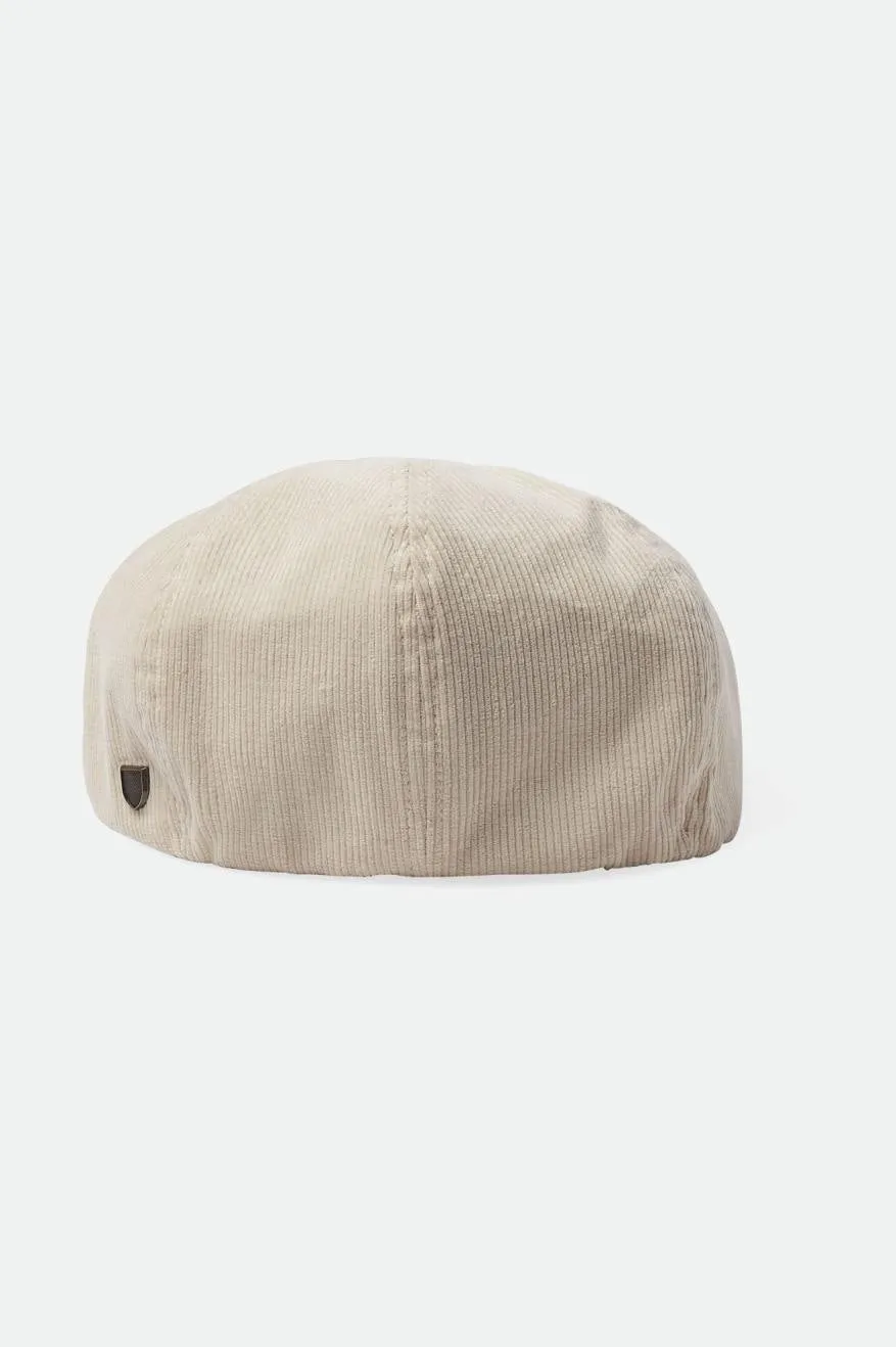 Brood Lightweight Newsboy Cap - Whitecap