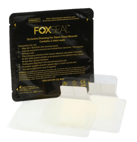 Celox Non-Vented Foxseal (2 Per Pack)