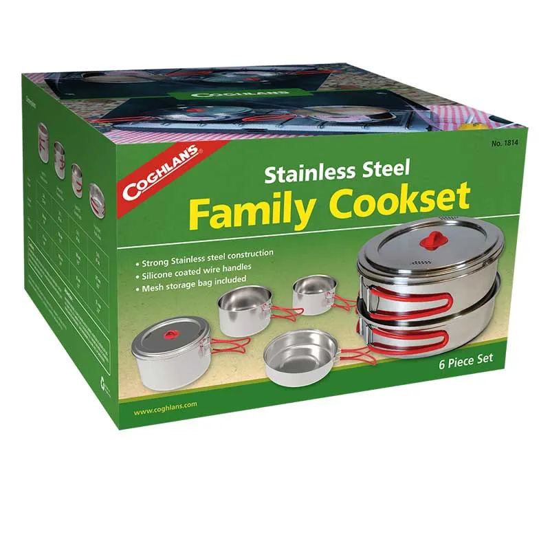 Coghlan's Stainless Steel 6pc Pot Set