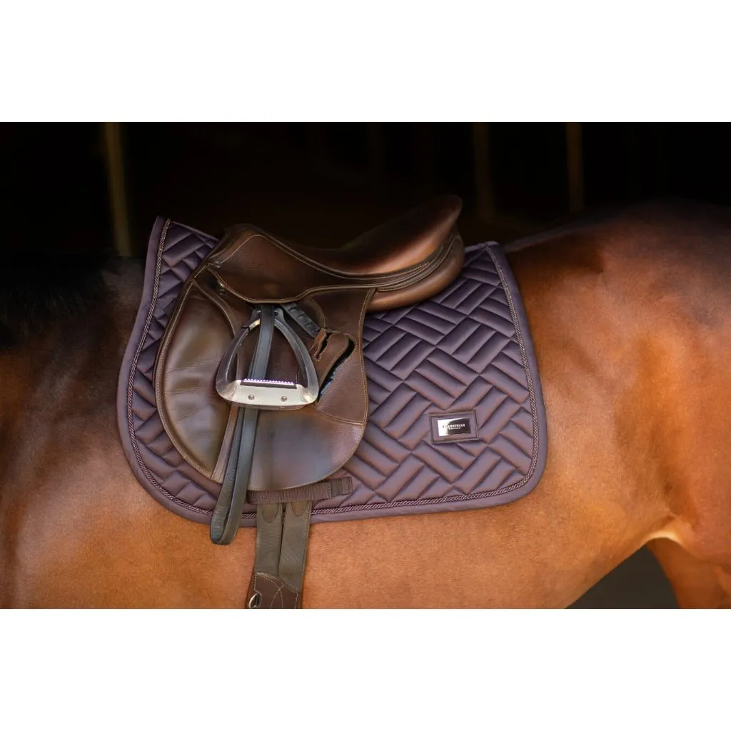 Equestrian Stockholm Jump-AP Saddle Pad Modern Moonless Night