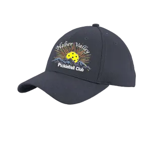 Heber Valley Pickleball Club | Pickleball Hat | Moisture-Wicking 100% Polyester