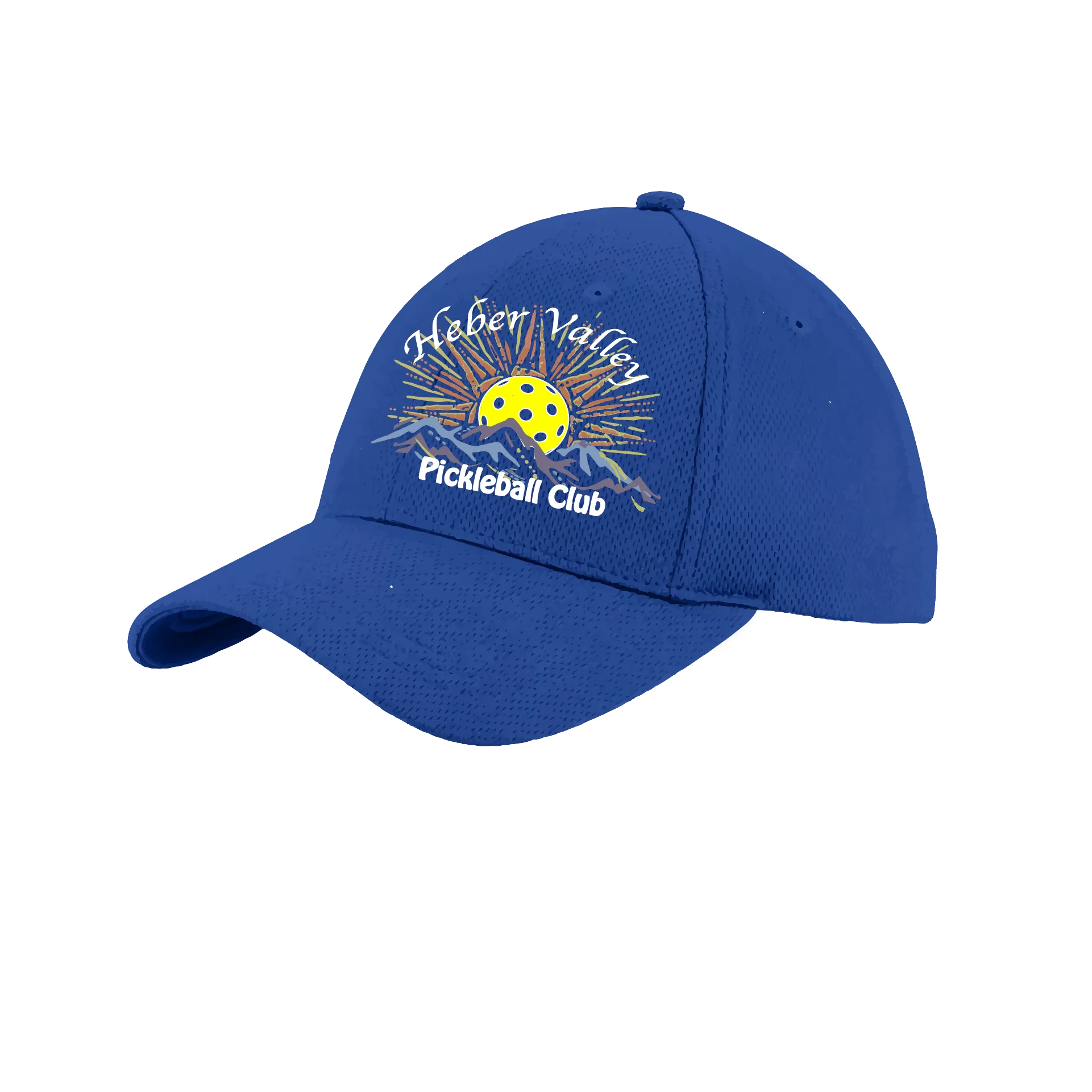 Heber Valley Pickleball Club | Pickleball Hat | Moisture-Wicking 100% Polyester