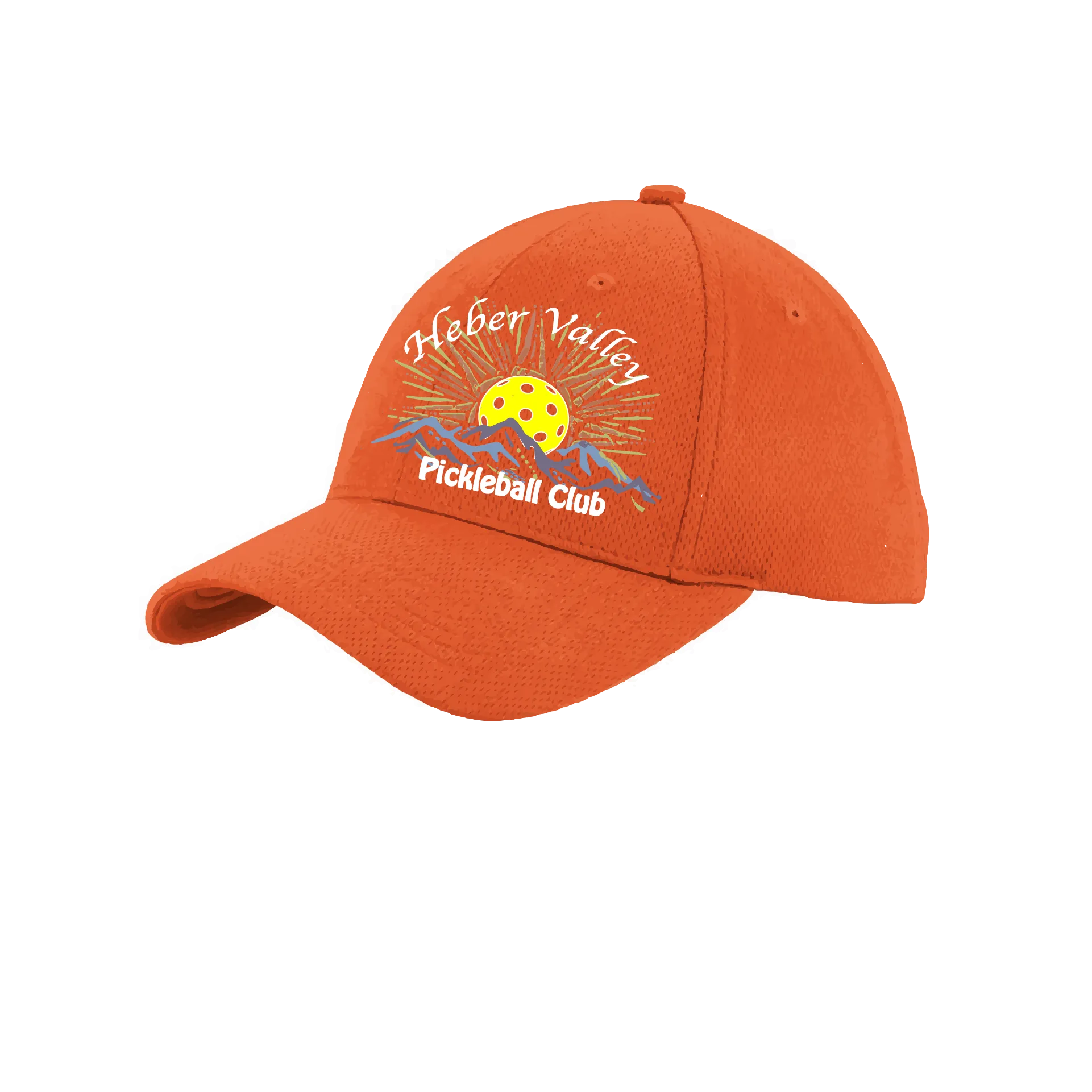 Heber Valley Pickleball Club | Pickleball Hat | Moisture-Wicking 100% Polyester