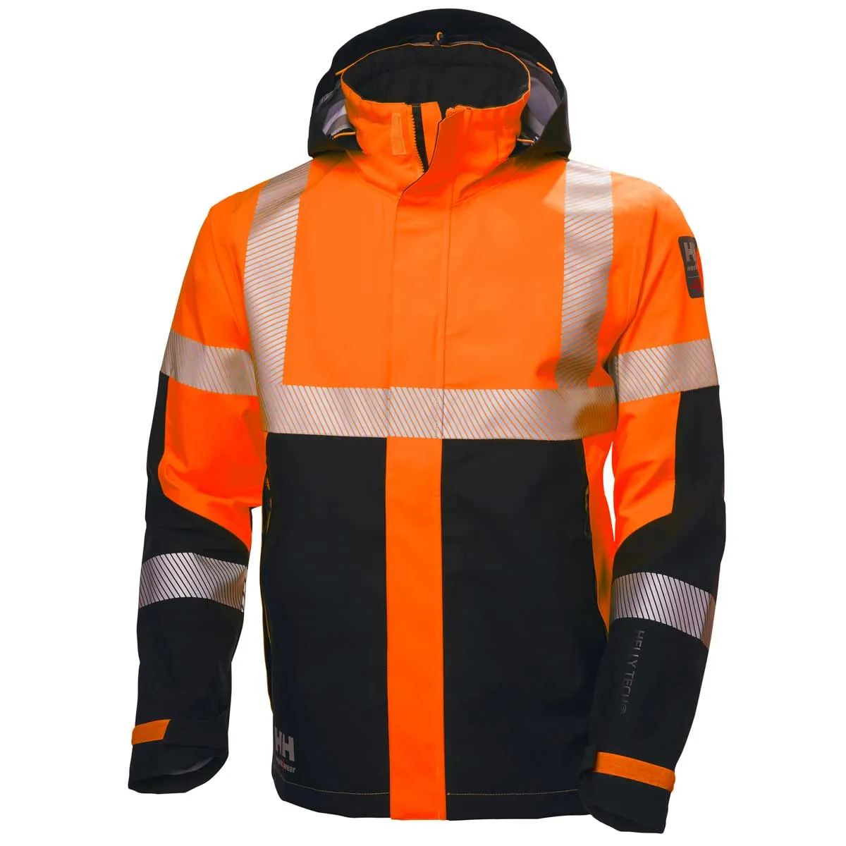 Helly Hansen ICU Hi Vis 3 Layer Waterproof Shell Jacket