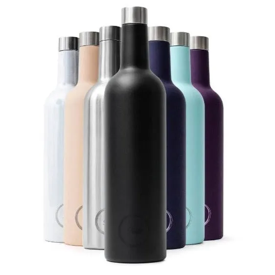 Insulated Wine Bottle - Various Colours