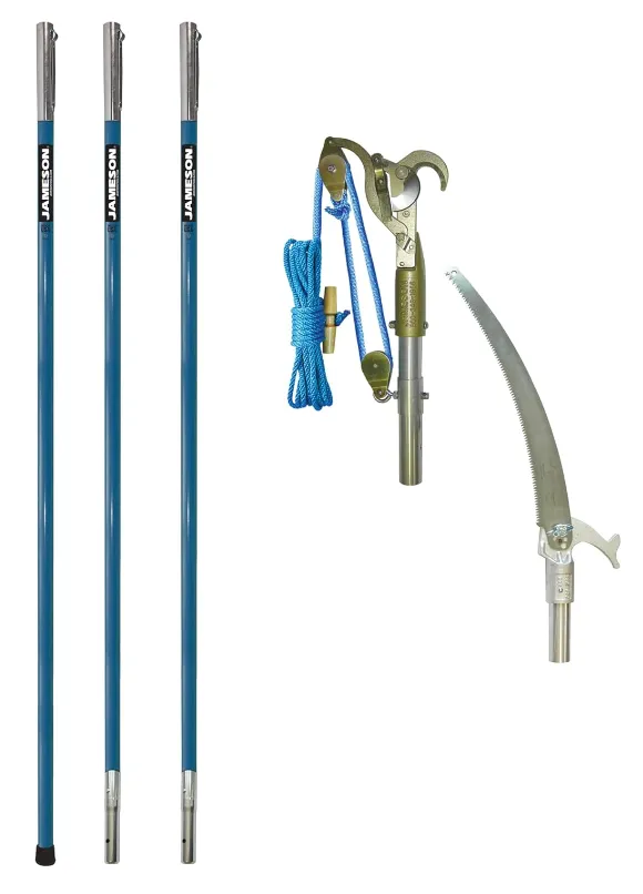 JAMESON BLUE 6ft Hollow Poles -   BL-6