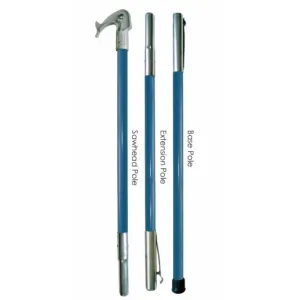 JAMESON BLUE 6ft Hollow Poles -   BL-6