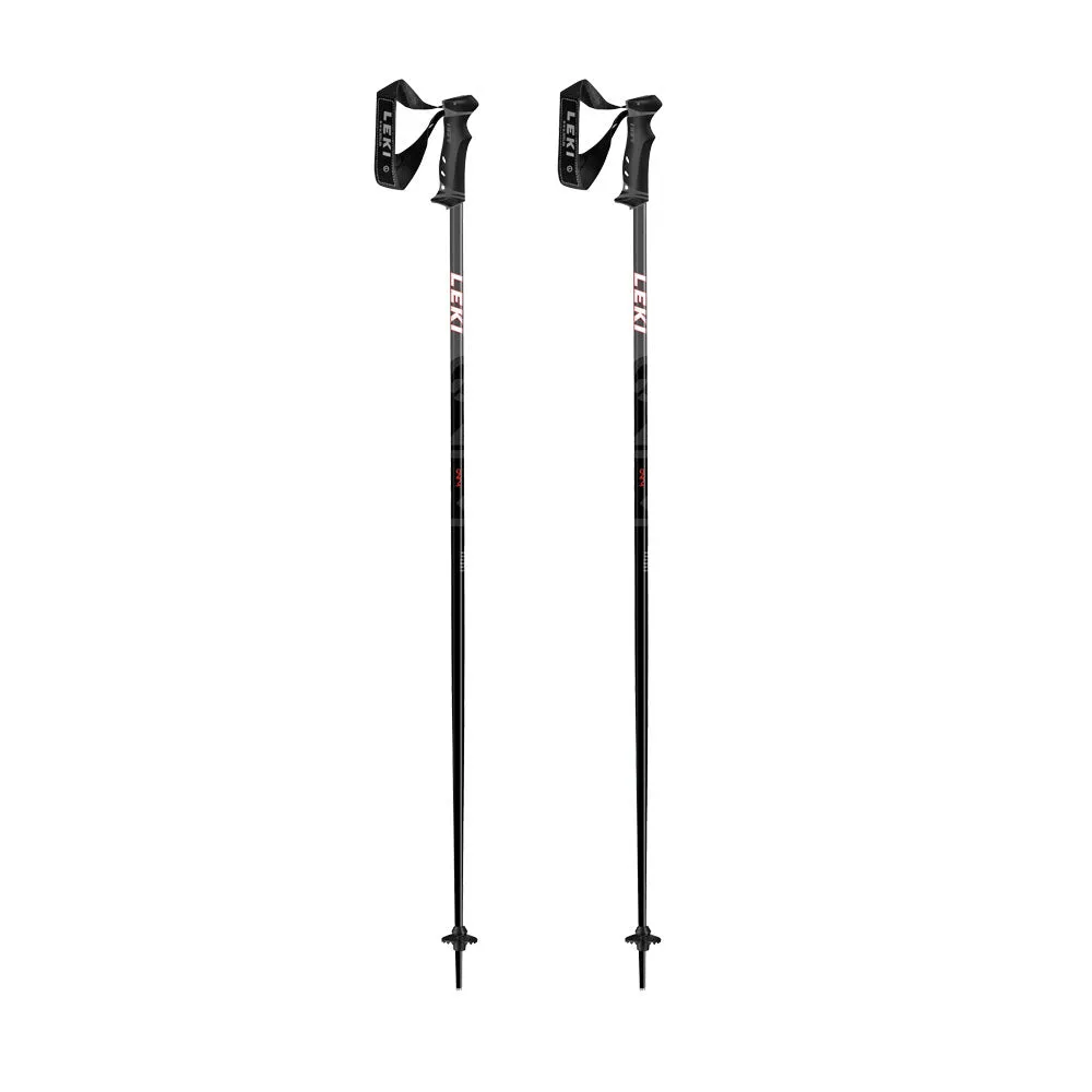 Leki QNTM Ski Poles - Red