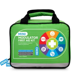 Mini Modular First Aid Kit 3 Series Softpack Emergency - 5 Modules