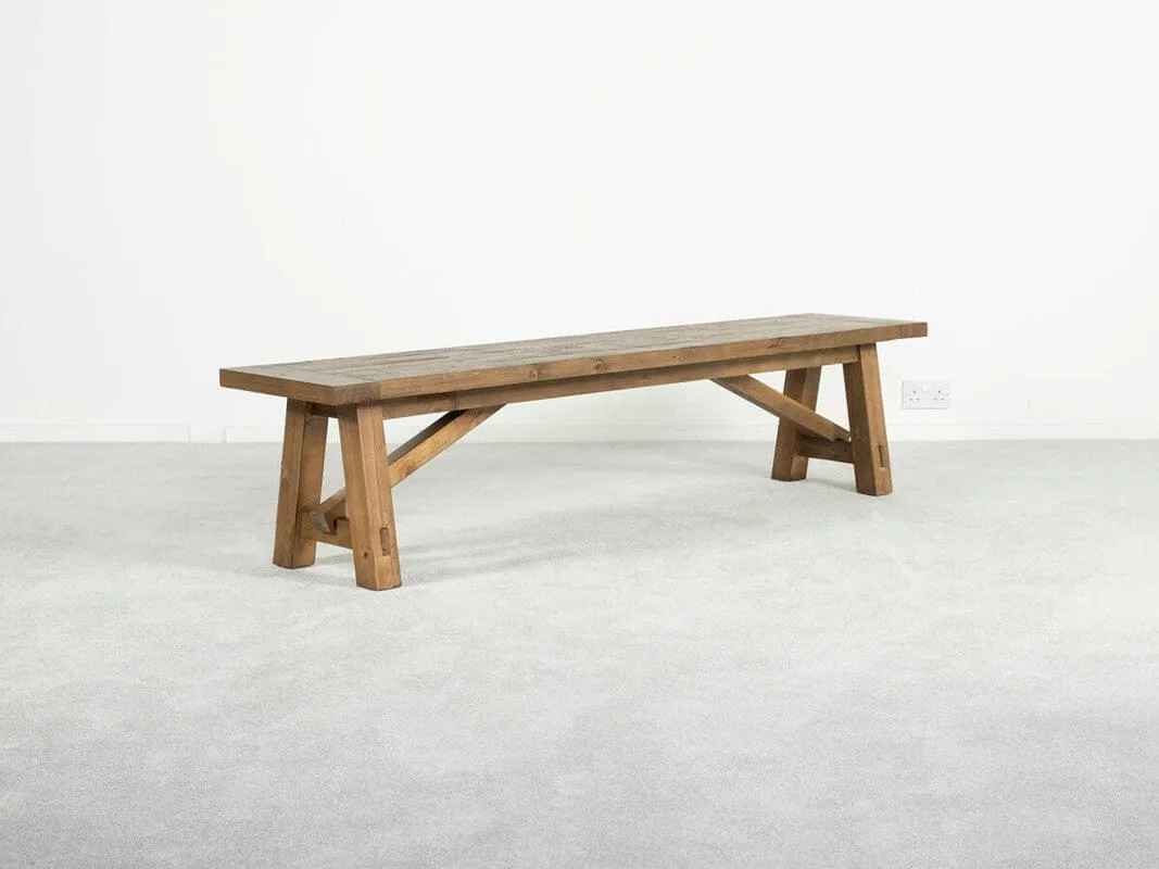 Pyramid Dining Bench