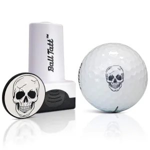 Skull Golf Ball Stamp and Marker Gift Set