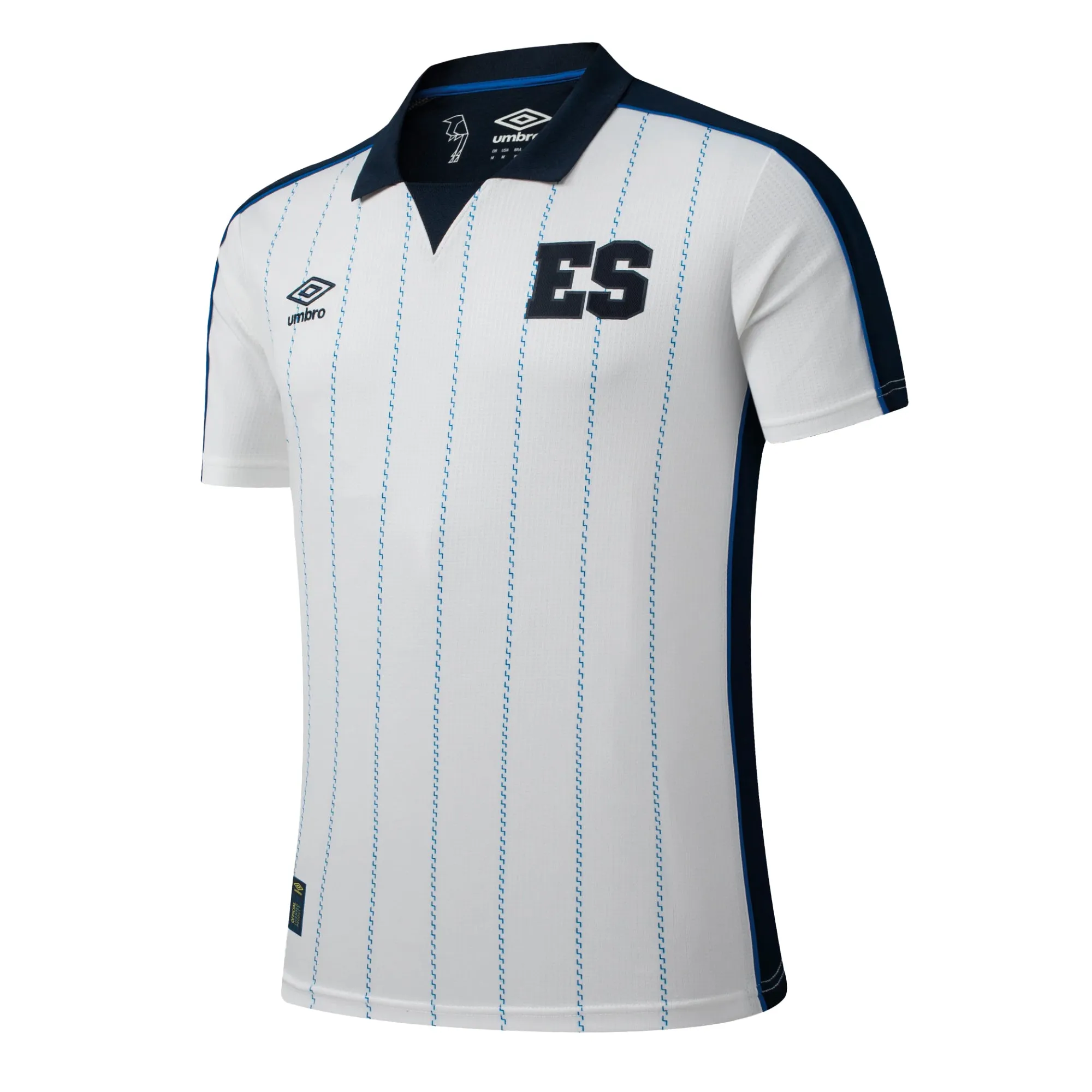 Umbro Kids El Salvador 2024/25 Fourth Jersey White/Blue